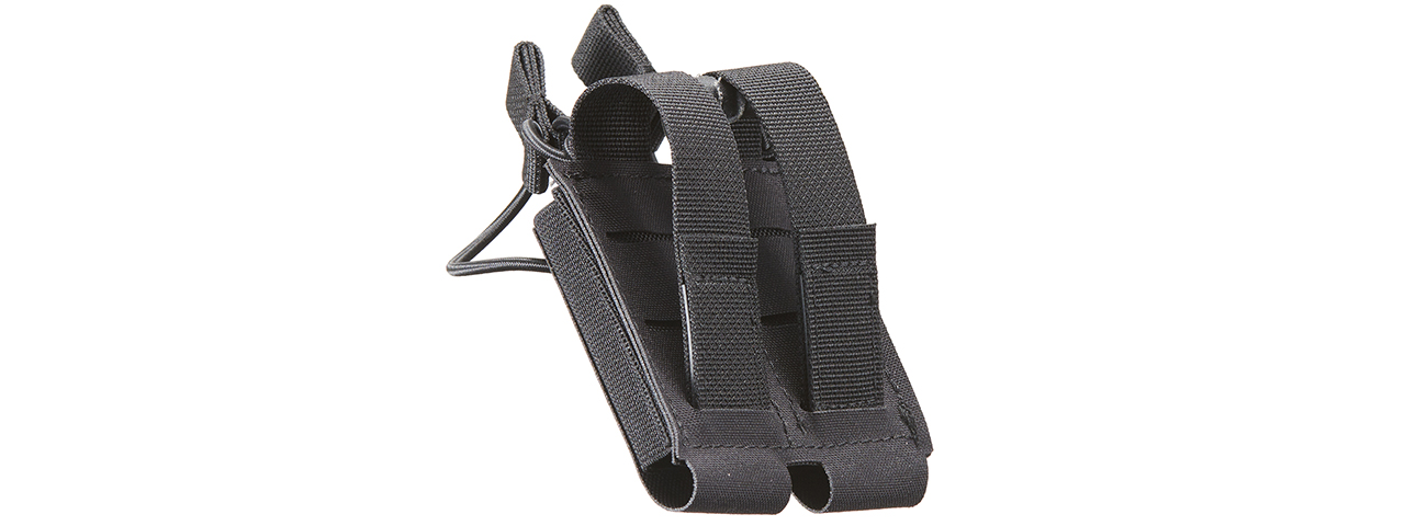 Tactical Assaulter Double Pistol Mag Pouch - (Black)