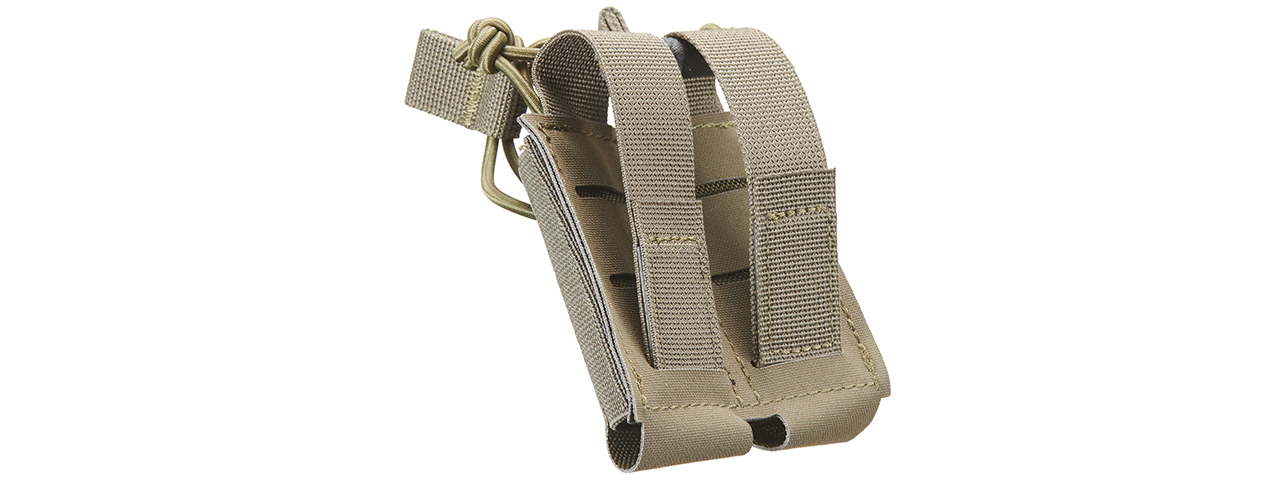 Tactical Assaulter Double Pistol Mag Pouch - (Ranger Green)