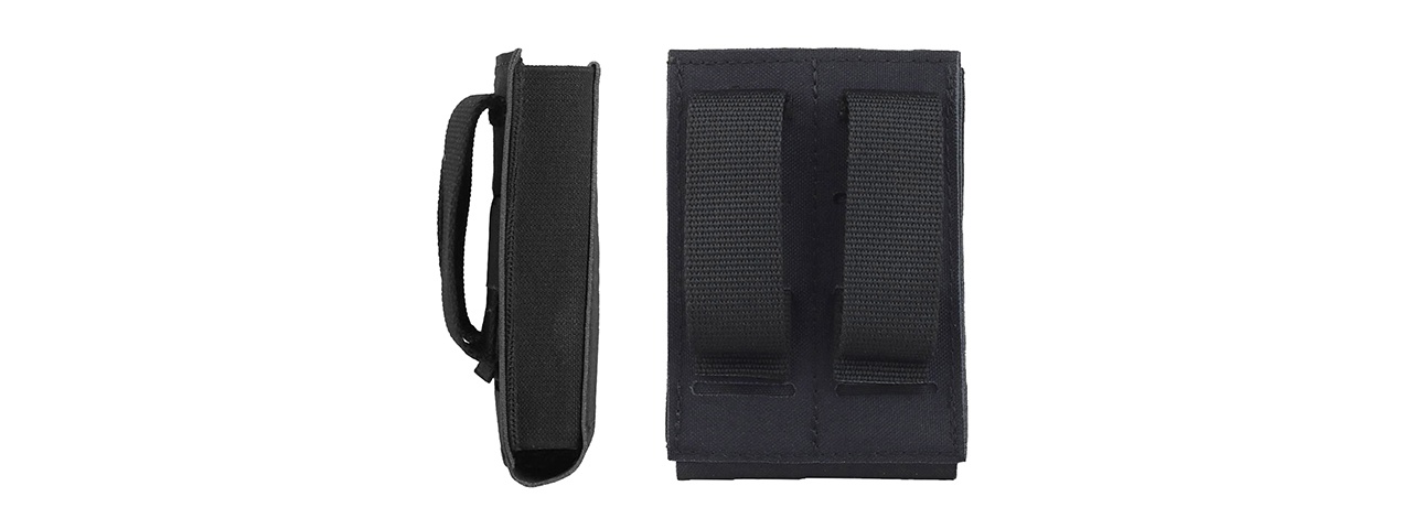 Code 11 Rifle Open Type Single Mag Pouch - (Black)