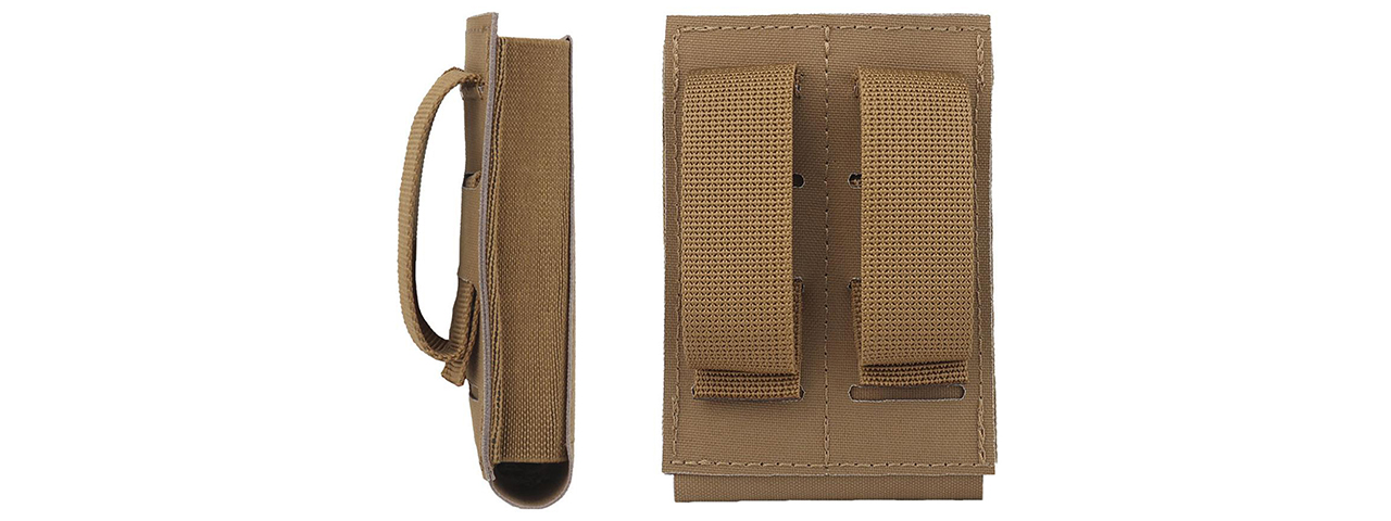 Code 11 Rifle Open Type Single Mag Pouch - (Tan)