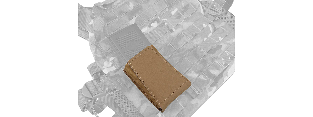 Code 11 Rifle Open Type Single Mag Pouch - (Tan)