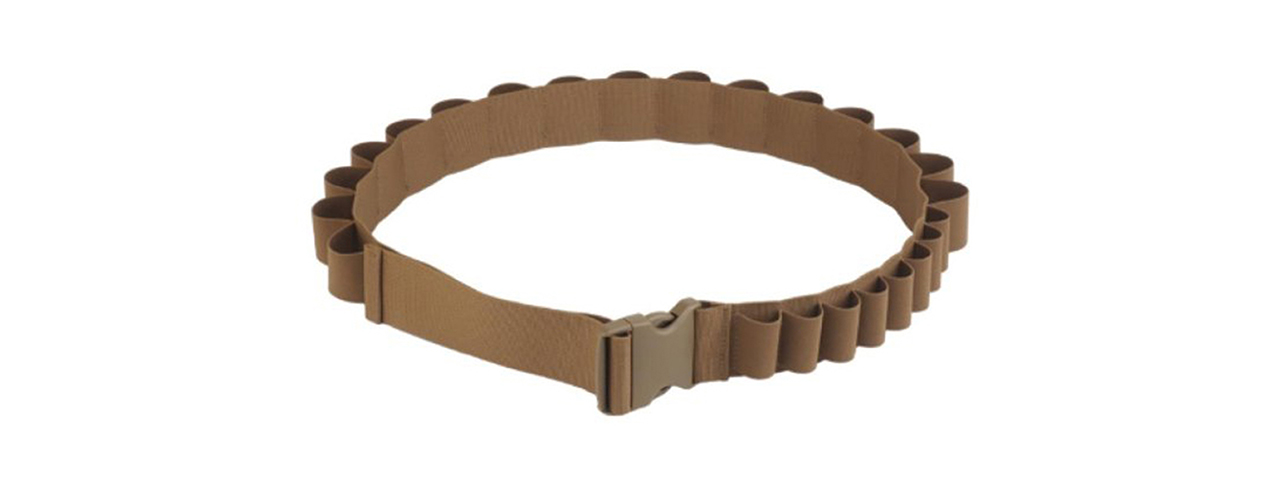 Code 11 Tactical Grenade Shell Bandolier Belt - (Tan)