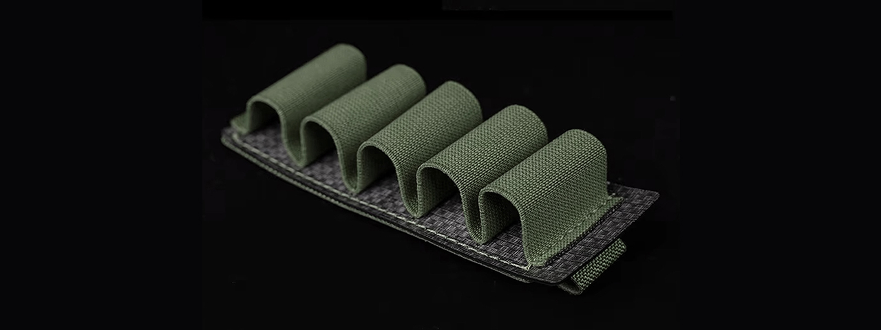 Code 11 Tactical Molle Shotgun Shell Retention Panel - (Ranger Green)