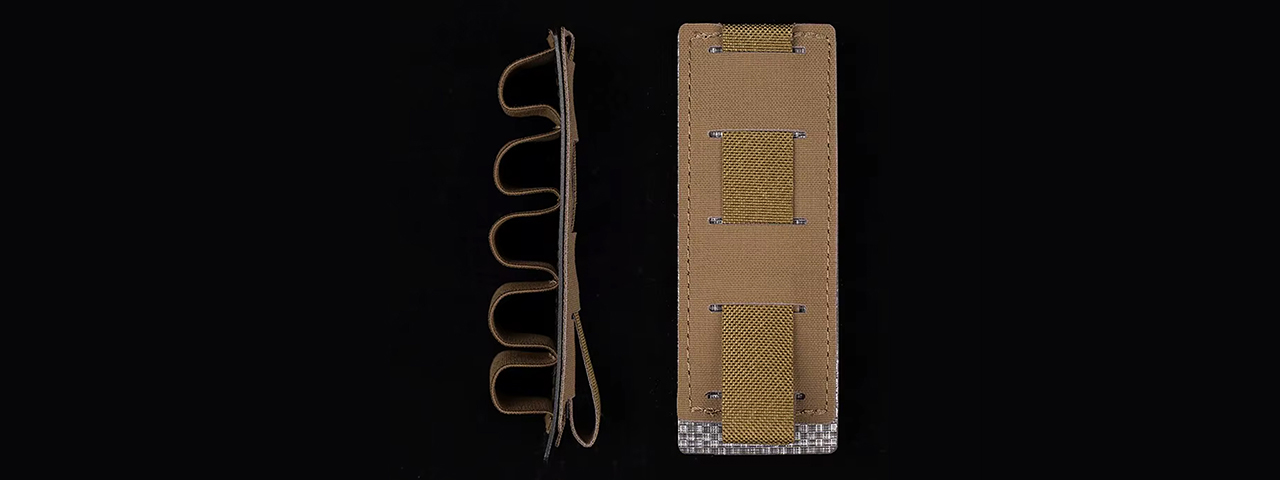 Code 11 Tactical Molle Shotgun Shell Retention Panel - (Tan)
