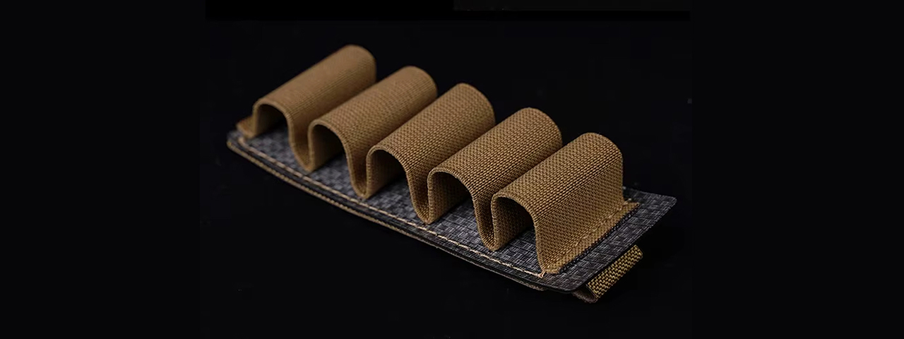 Code 11 Tactical Molle Shotgun Shell Retention Panel - (Tan)