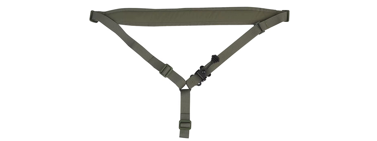 Code 11 Tactical Single Point Shouler Strap Sling - (Ranger Green)