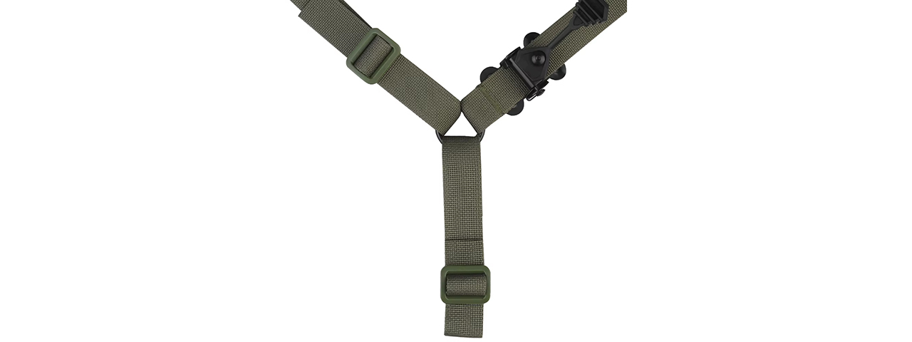 Code 11 Tactical Single Point Shouler Strap Sling - (Ranger Green)