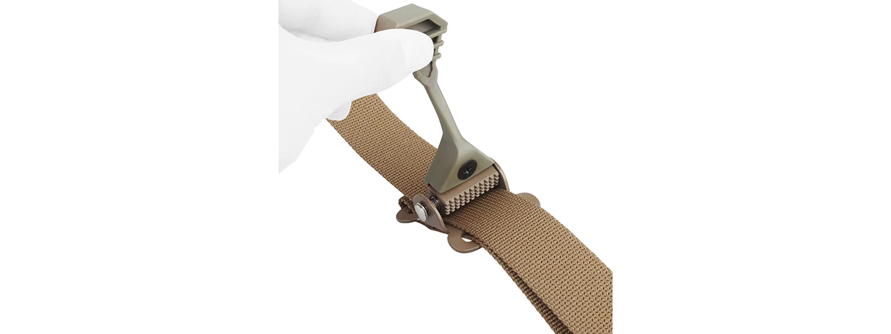 Code 11 Tactical Single Point Shouler Strap Sling - (Tan)