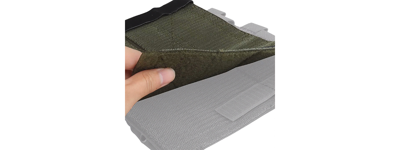 Code 11 Tactical Vest Front Plate Adapter - (Ranger Green)
