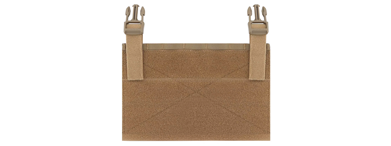 Code 11 Tactical Vest Front Plate Adapter - (Tan)