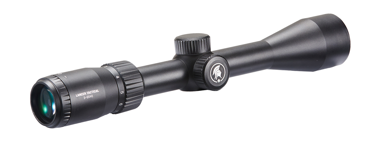 Lancer Air 3-9*40AO Air Rifle Scope - (Black)
