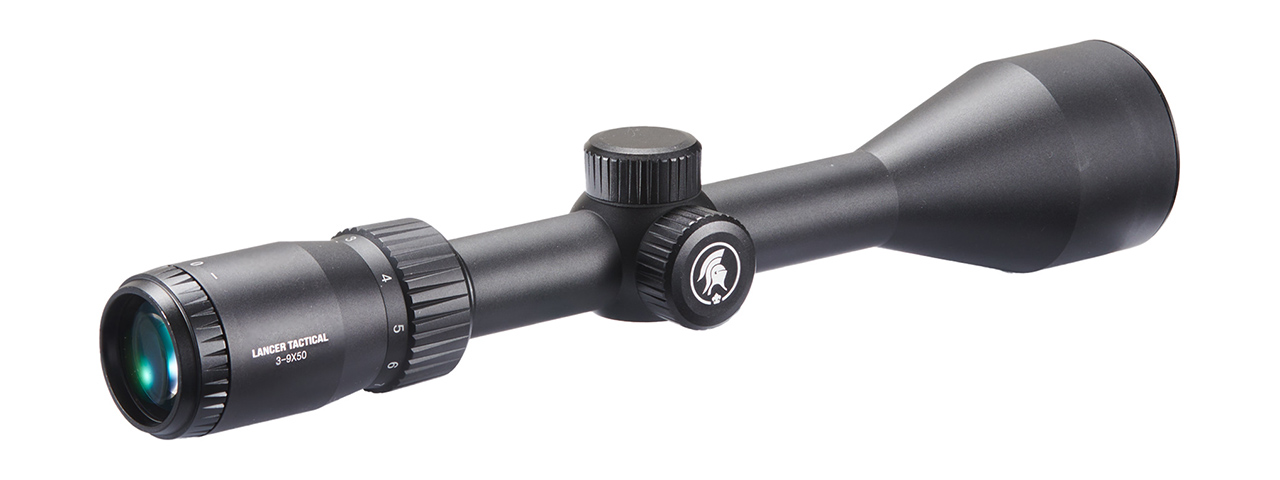 Lancer Air 3-9*50AO Air Rifle Scope - (Black)