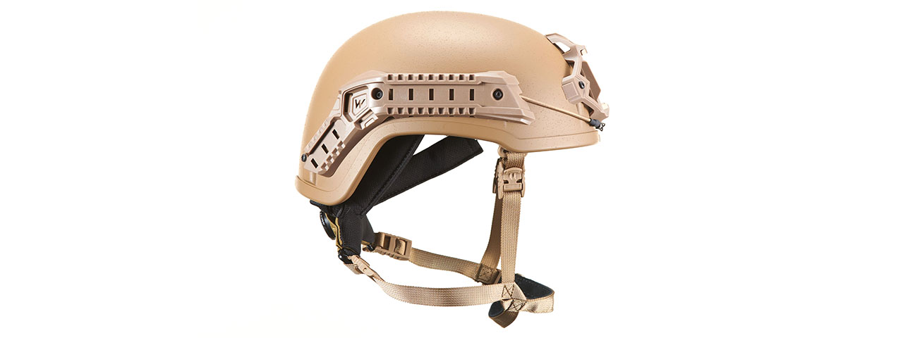 FMA Specialist Ballistic High Cut Helmet - (Dark Earth)