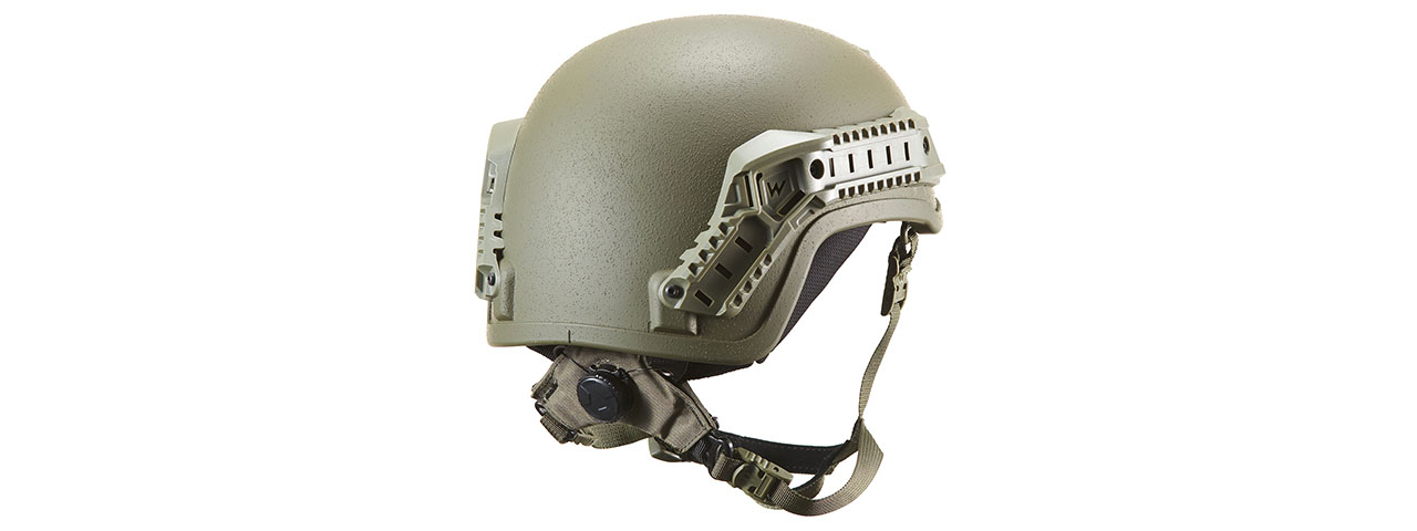 FMA Specialist Ballistic High Cut Helmet - (Ranger Green)