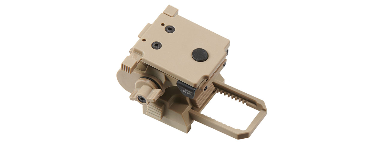 FMA L4G69 Helmet Plastic Mount for PVS15/18 NVG - (Black)