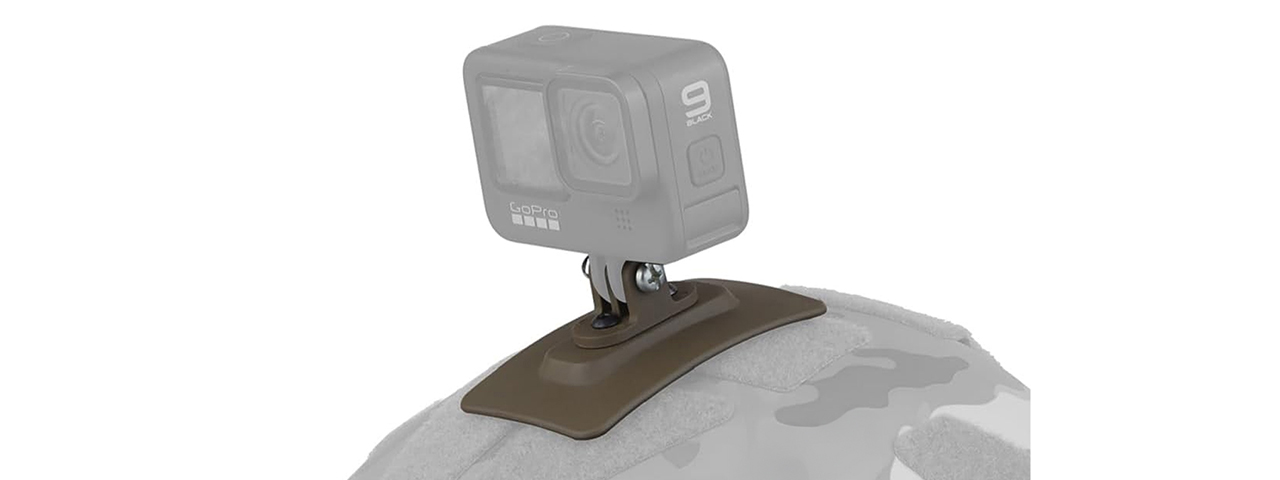 Lancer Tactical M-LOK Attachment Helmet Plate (Tan)