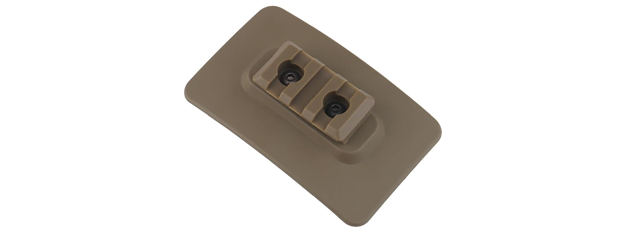 Lancer Tactical M-LOK Attachment Helmet Plate (Tan)