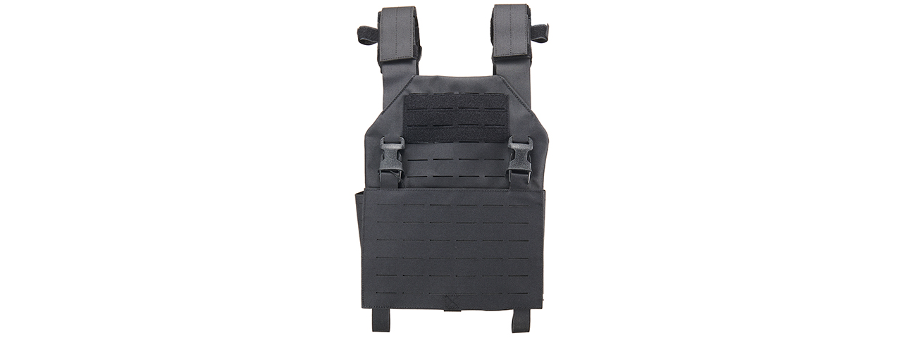 Lancer Tactical Laser Cut Plate Carrier - (Black)