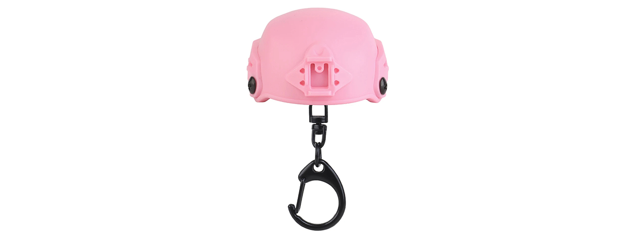 Lancer Tactical MK Tactical Helmet Bottle Opener Key Chain (Pink)