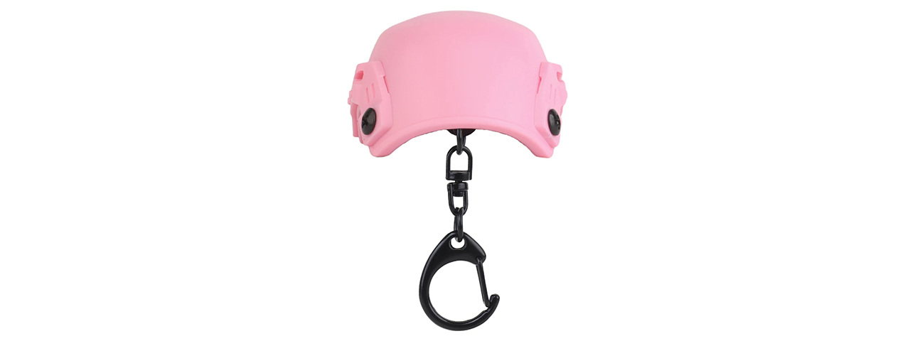 Lancer Tactical MK Tactical Helmet Bottle Opener Key Chain (Pink)