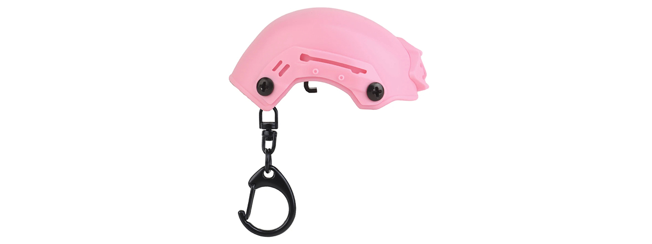 Lancer Tactical MK Tactical Helmet Bottle Opener Key Chain (Pink)