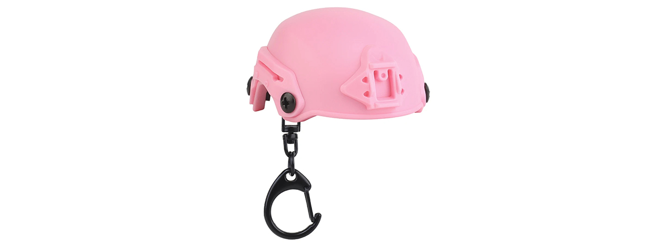 Lancer Tactical MK Tactical Helmet Bottle Opener Key Chain (Pink)