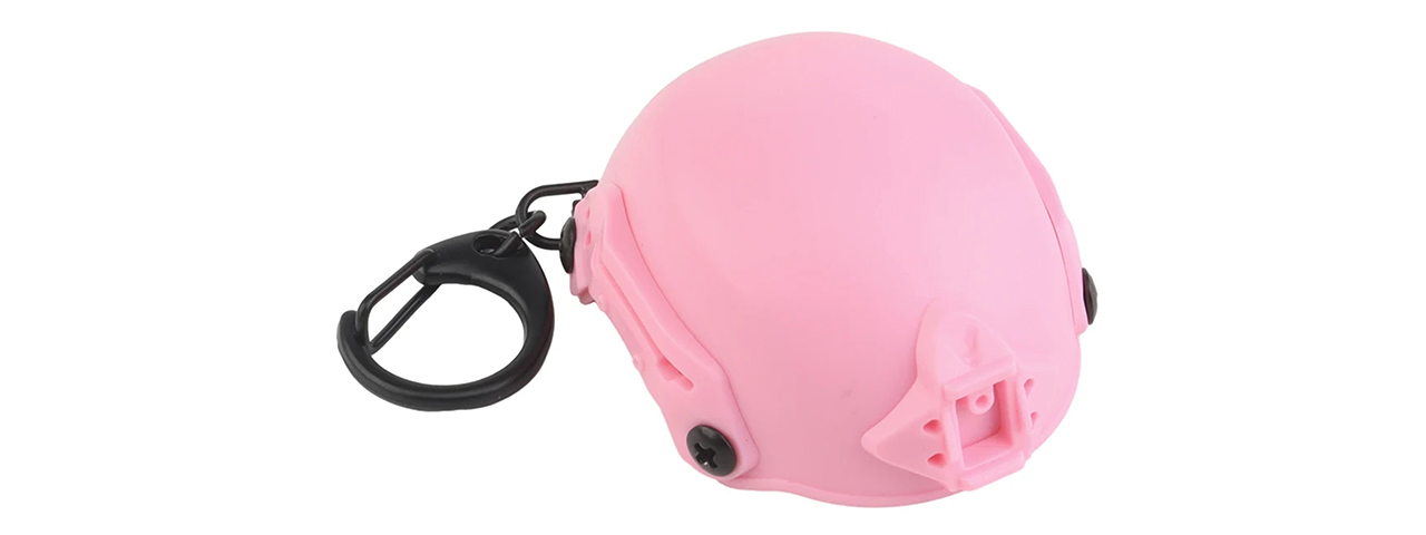Lancer Tactical MK Tactical Helmet Bottle Opener Key Chain (Pink)