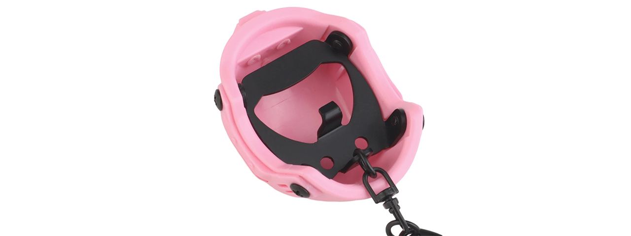 Lancer Tactical MK Tactical Helmet Bottle Opener Key Chain (Pink)