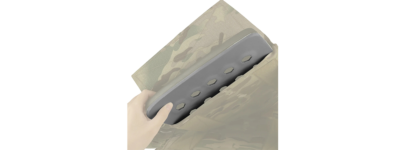 WST Vented Plate Lining for Plate Carrier (Gray)
