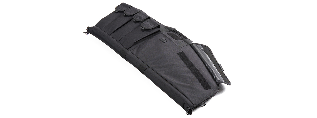 Lancer Tactical 1000D Nylon Single Rifle Gun Bag (Color: Black)