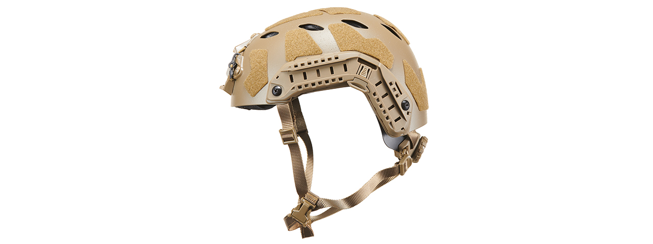 Lancer Tactical Fast SF High Cut Tactical Helmet - (Tan)