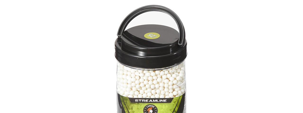 Lancer Tactical 5000 Round .30G Streamline Competition Grade Tracer BBs - (Green)