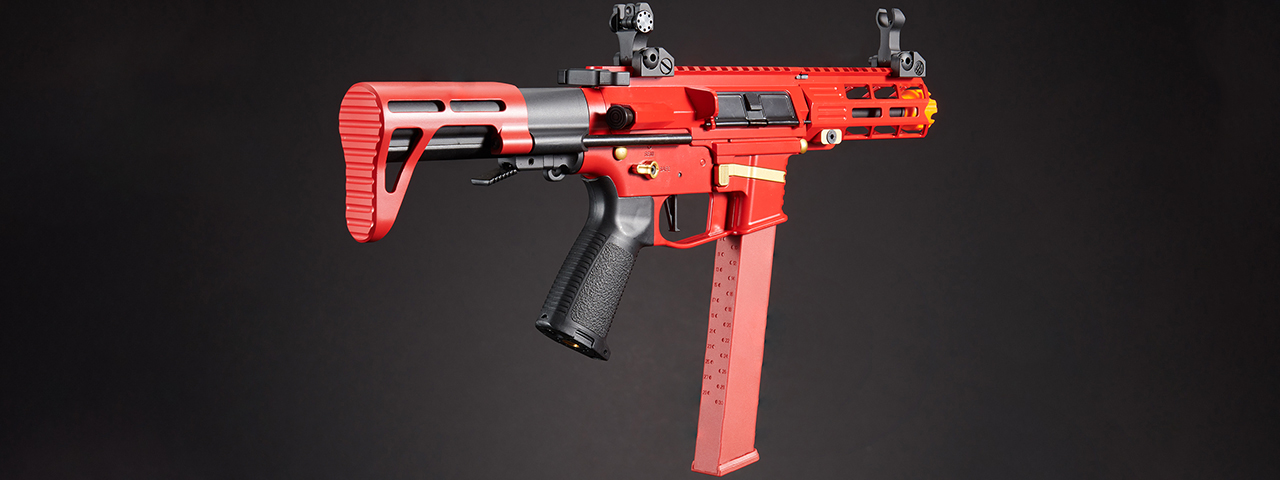 Classic Army Nemesis X9 PDW SMG AEG - (Red)