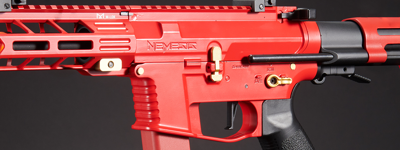 Classic Army Nemesis X9 PDW SMG AEG - (Red)