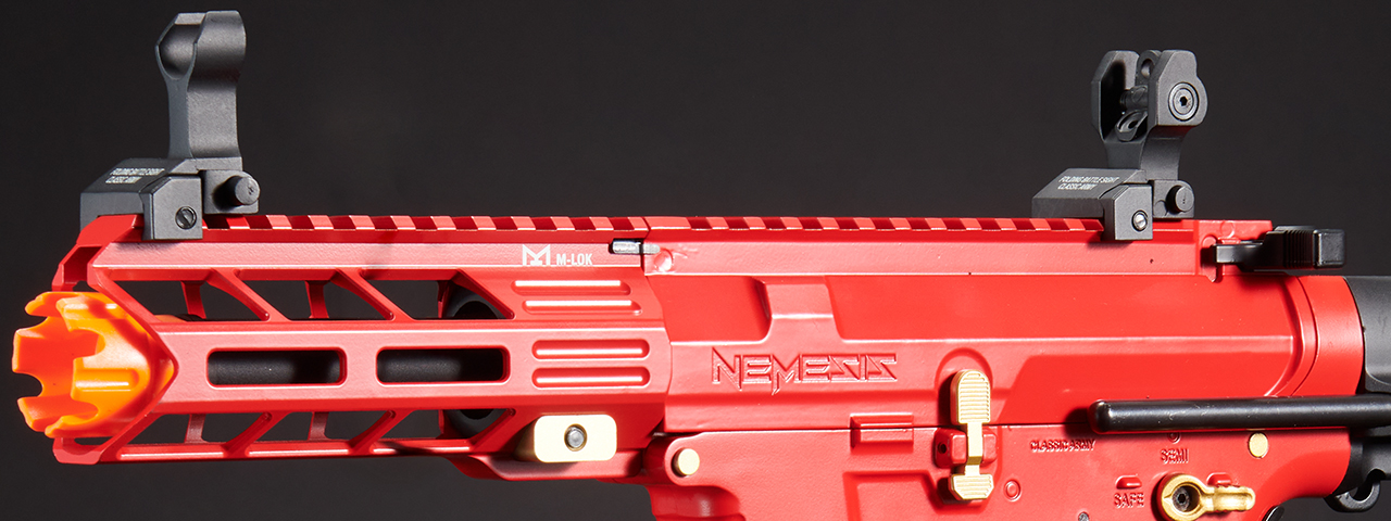 Classic Army Nemesis X9 PDW SMG AEG - (Red)