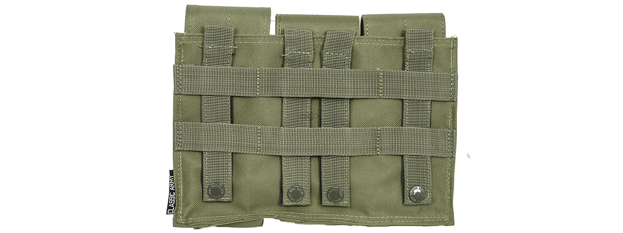 Classic Army Triple M4/M16 Magazine Pouch - (OD Green)