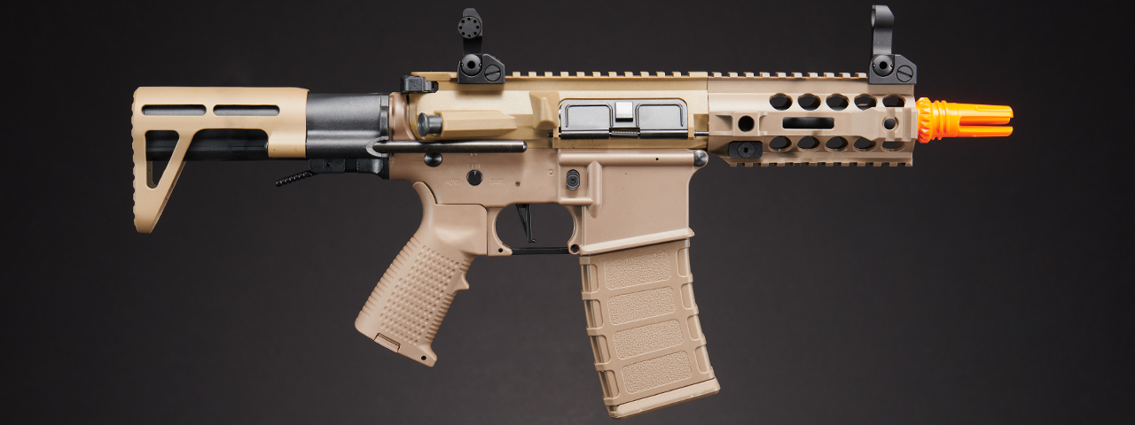 Classic Army Skirmish ECS AR4 SBR Light AEG Airsoft Rifle (Color: Dark Earth)