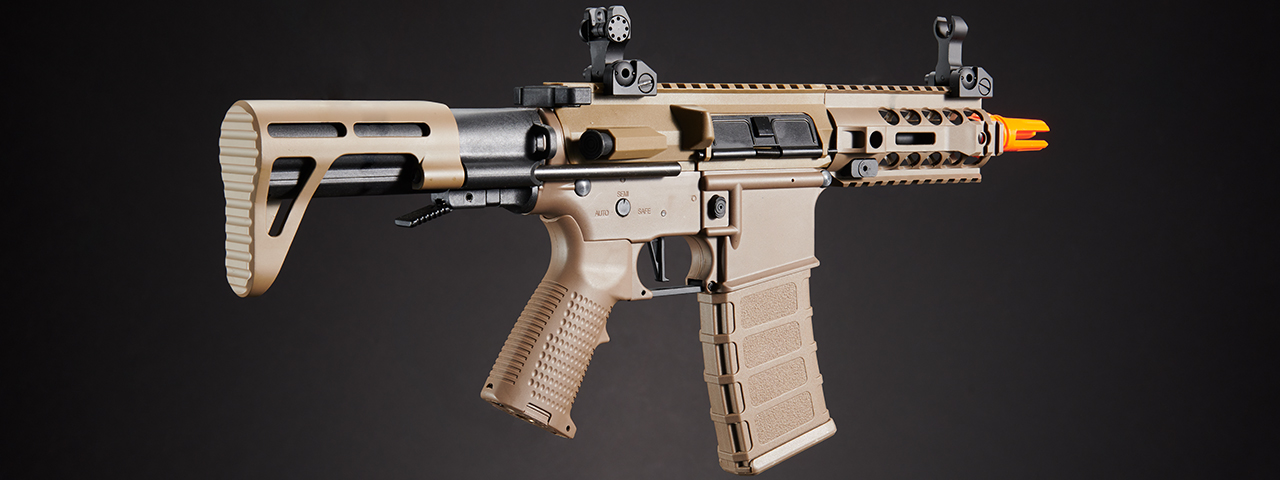 Classic Army Skirmish ECS AR4 SBR Light AEG Airsoft Rifle (Color: Dark Earth)