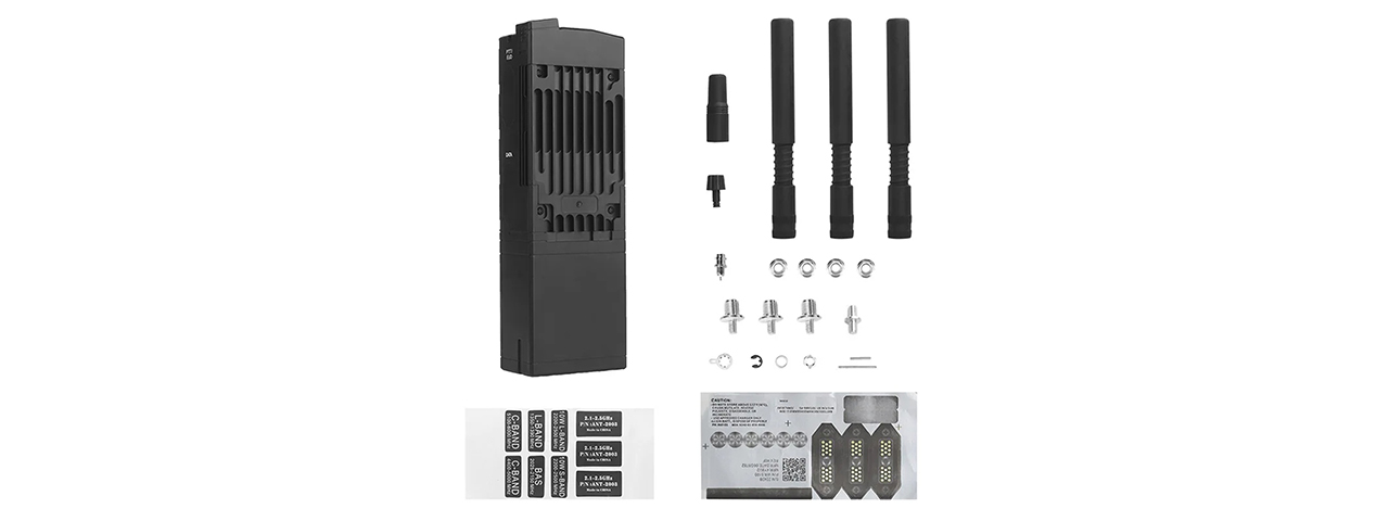 Lancer Tactical Dummy MPU5 Model Radio (Black)