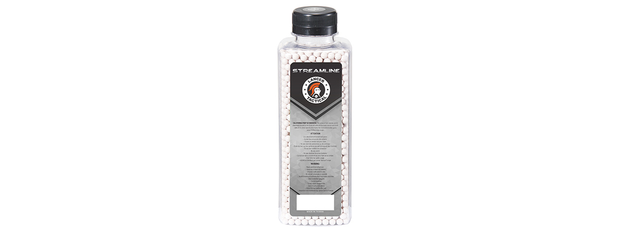 Lancer Tactical 3300 Round .28G Streamline Competition Grade BBs - (White)