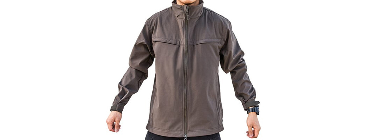 Condor Outdoor Covert Softshell Jacket (Graphite/Large) Condor Outdoor Covert Softshell Jacket (Graphite/Large)