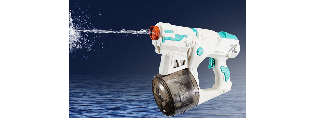 Cyber Walker SX Electric Water Blaster (White/Blue)