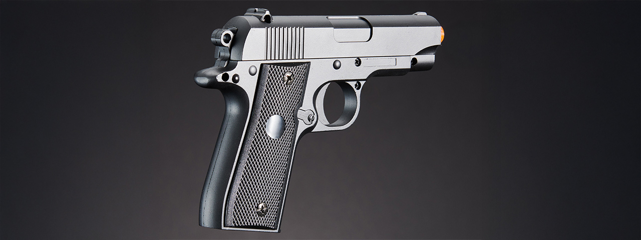 WellFire P88 Spring-Powered Airsoft Pistol - (Black)