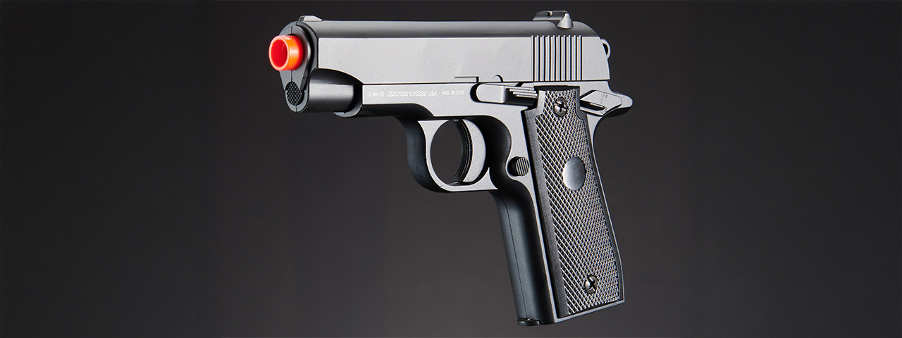 WellFire P88 Spring-Powered Airsoft Pistol - (Black)