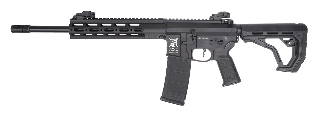 Delta Armory AR15 TEMPEST 1 Alpha Eagle AEG Airsoft Rifle - (Black)