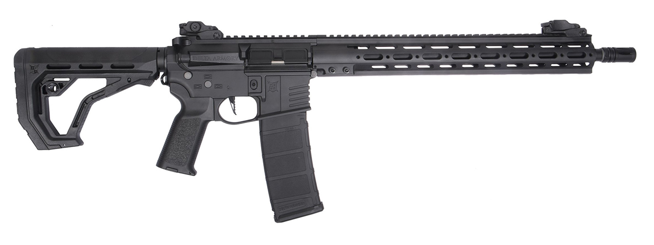 Delta Armory AR15 TEMPEST 2 Alpha Eagle AEG Airsoft Rifle - (Black)