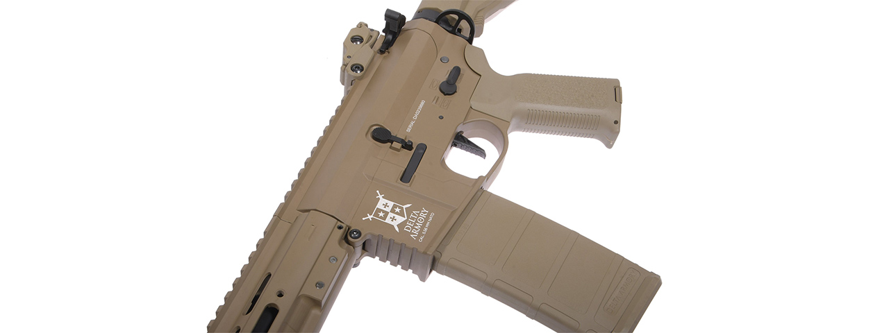 Delta Armory AR15 TEMPEST 2 Alpha Eagle AEG Airsoft Rifle - (Tan)