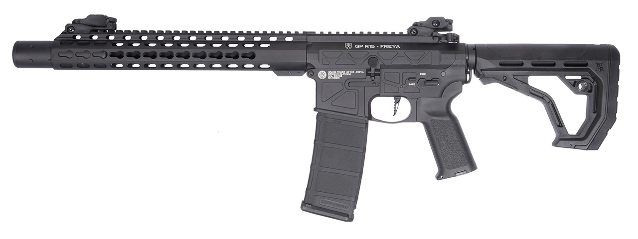 Delta Armory FREYA Gen 2 R15 SilentOps DMR AEG Airsoft Rifle - (Black)