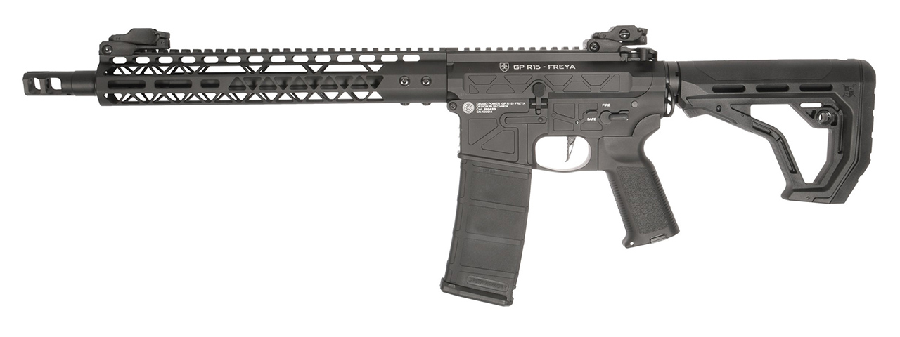 Delta Armory FREYA Gen 2 R15 SKELETON 13" AEG Airsoft Rifle - (Black)