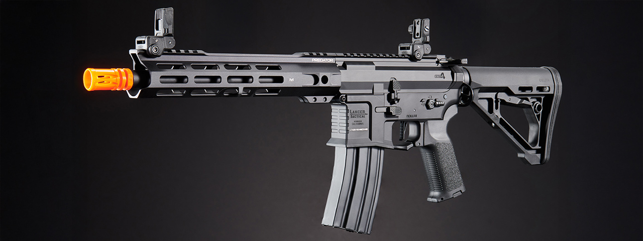 Dr. Gearbox Custom LT-42BV Gen 4 "ALPHA" 10" Full Metal AEG Rifle - (Black)